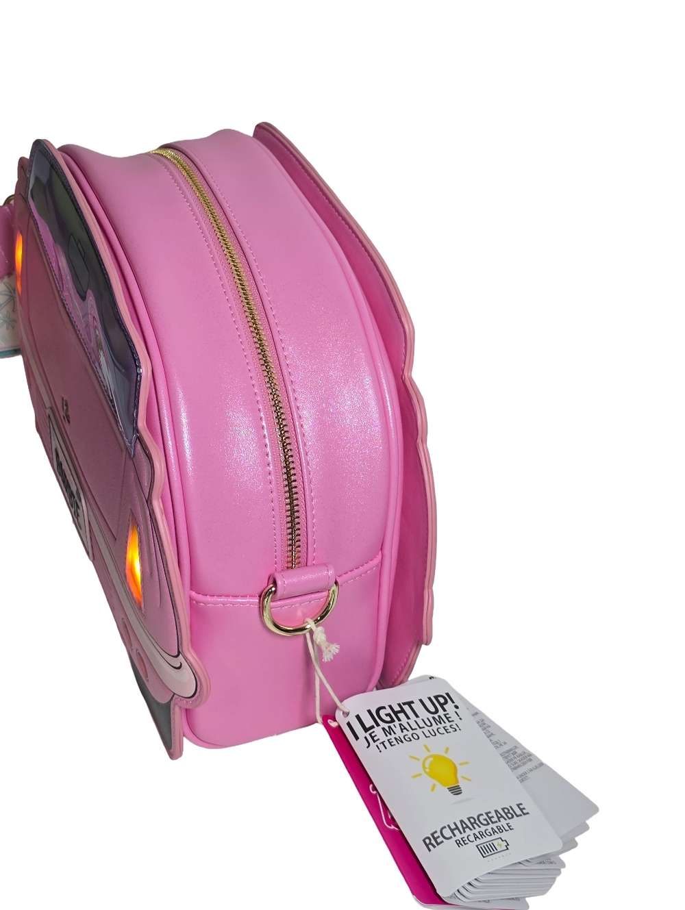 Loungefly Barbie Malibu Convertible Car Crossbody Bag Light Up NWT - Picture 6 of 10